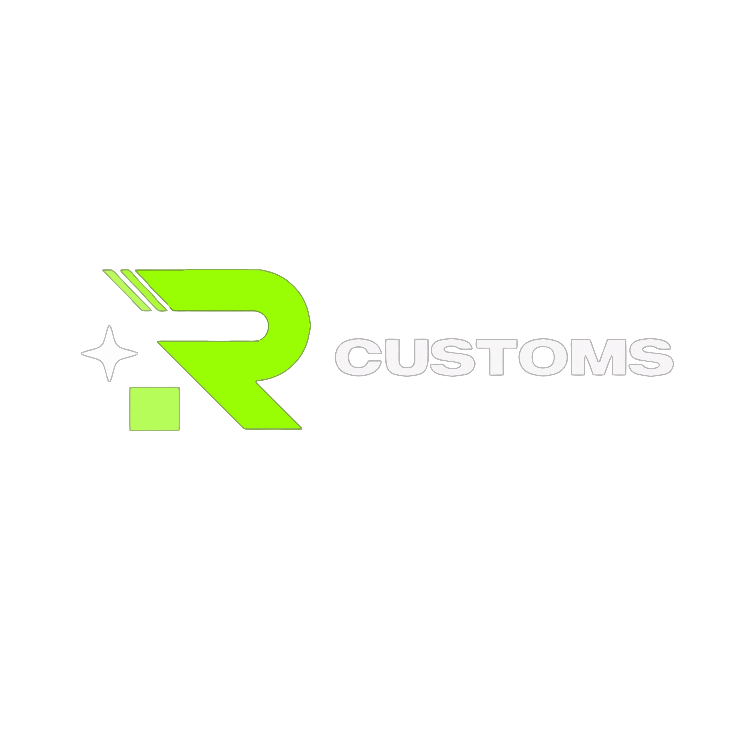 R Customs Logo